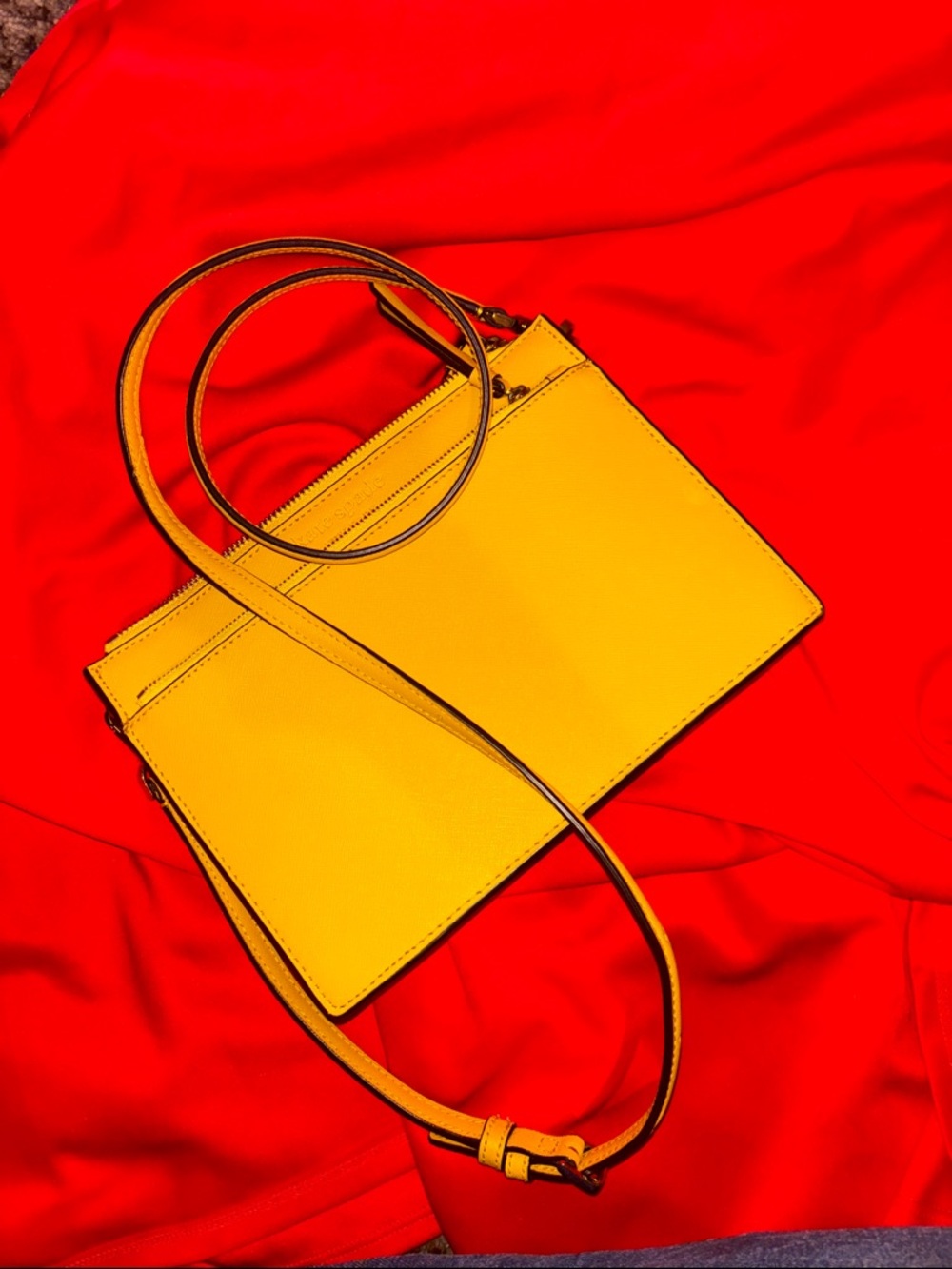 kate spade Yellow Crossbody Bag